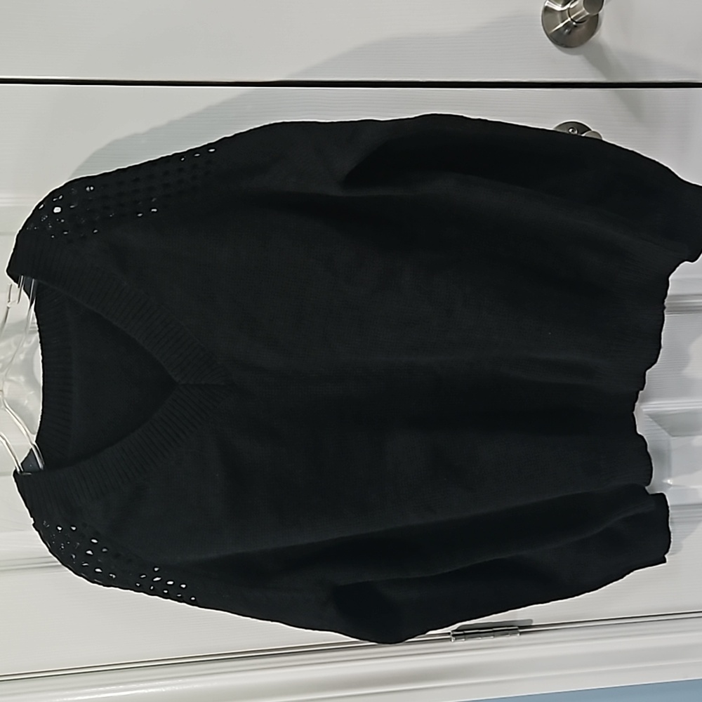 Knit top size xl color black